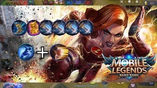 HILDA FLASH | HILDA MAX MOVE SPEED BUILD | MOBILE LEGENDS FUNNY MONTAGE
