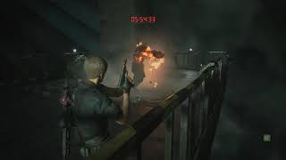 Resident Evil 2 Remake Hardcore Tyrant LOW AMMO