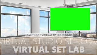 Office Virtual Set Background