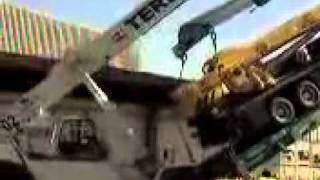 Emergency Terex crane! Авария крана Terex! (www.vertikalnet.ru)