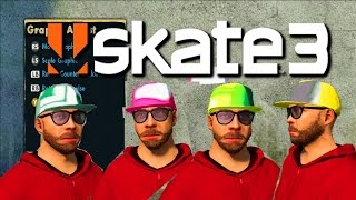 Skate 3 - Hat Graphics Glitch 2016 Tutorial Update (PATCHED)