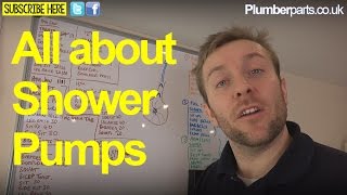 ALL ABOUT SHOWER PUMPS - Plumbing Tips