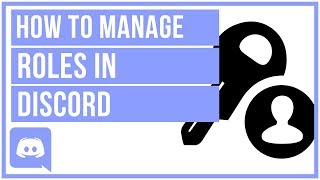 Discord Permissions And Roles Full Tutorial - Assign Custom Roles And Permissions