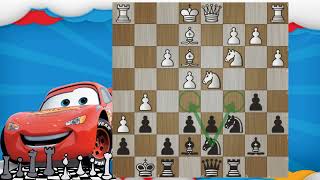 Şimşek McQueen ile Satranç Maçı