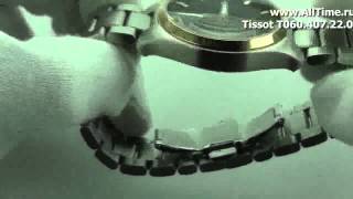 Мужские наручные швейцарские часы Tissot T060.407.22.051.00