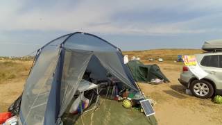 С палаткой на море / в кемпинг