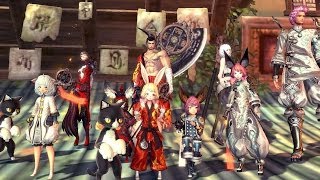 【ブレイドアンドソウル】CβT最終日に門派のメンバーで探検へ出発！｜プレイ動画