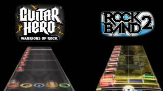 Guitar Hero Warriors of Rock Vs. Rock Band 2 - Bat Country - Drums - Expert