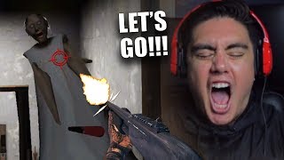 I GOT A SHOTTY FOR THIS OLD NASTY THOTTY | Granny Update (Scary Mobile Game)