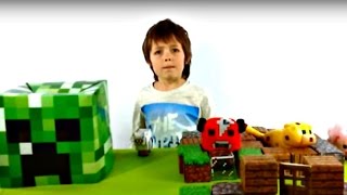 Видео Minecraft  ИгроБой Адриан: обзор игрушек MINECRAFT