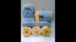 How to make unique and creative Diaper Cakes