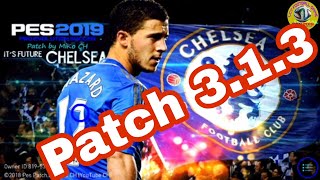 Patch Pes 2019 Mobile 3.1.3 - Patch EDEN HAZARD CHELSEA - Hướng Dẫn Mod Pes Mobile 2019 - by MIKO CH