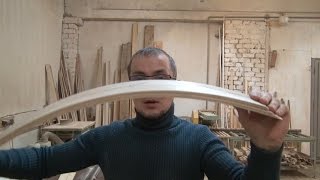 Гнутый фасад , гнем белый ясень , начало