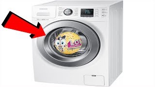 ЖЕСТЬ!!! LOL SURPRISE КУКЛА В СТИРАЛЬНОЙ МАШИНЕ/ ЭКСПЕРИМЕНТ