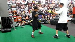 boxing focus mitts training