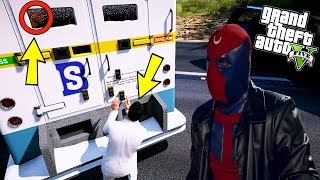 HAYALET KIZIL EJDERİ POLİSLERDEN KAÇIRIYOR! - GTA 5 AKINCI MODU