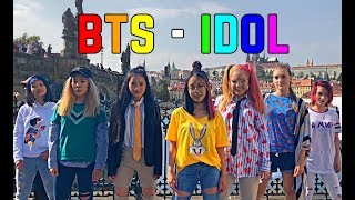 [K-POP IN PUBLIC - Prague] BTS (방탄소년단) - IDOL (아이돌) | Monster Crew dance cover