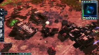 Crossfire MOD , Hold out , C&C 3 Tiberium wars , 2v2 vs brutal steamroller , online gameplay