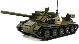 Sluban WWII M38-B0689 Self-Propelled Gun SU 85