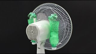 Cách làm quạt lạnh đơn giản từ chai nhựa