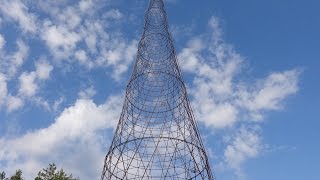 Шуховская башня близ города Дзержинска на левом берегу Оки