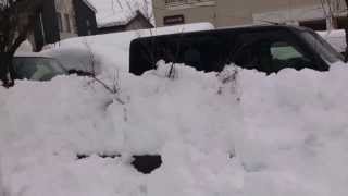 2014年2月15日 埼玉県熊谷市 大雪 観測史上最高62cm