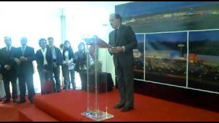 Discurso Tomás Villanueva primera piedra Ikea Arroyo Encomienda