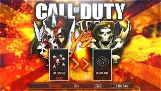 "Level 1000" Vs. "Level 1000!" Loser Resets Stats! He Lost Dark Matter! (Bo3 Level 1000 Reset)