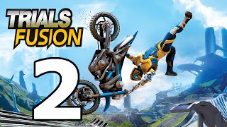 Trials Fusion Walkthrough Part 2 - No Commentary Playthrough (PC)