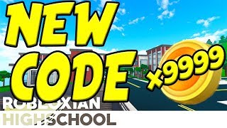 NEW CODE IN ROBLOXIAN HIGH SCHOOL | Roblox Robloxian HighSchool Promo Codes (August 2018)