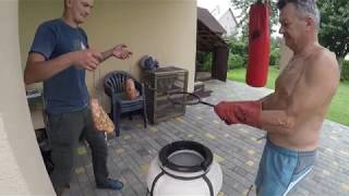 ГОТОВИМ ВКУСНО! Свиная рулька запеченная в тандыре.