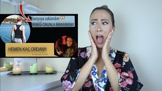 GELMİŞ GEÇMİŞ EN KORKUNÇ MESAJLAŞMA (BEBEK BAKICISI ?) - Reaction