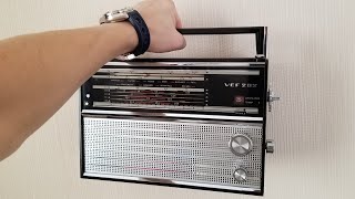 СЕКРЕТНАЯ ЗАПИСКА В НОВОМ РАДИОПРИЕМНИКЕ VEF 202 1975г и ТЕЛЕВИЗОР В МИНИАТЮРЕ 1993г