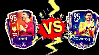 STAR PASS COUTOIS VS TOTW POPE REVIEW! WHO IS THE BEST GOALKEEPER IN FIFA MOBILE 20!?