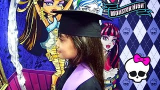 ME FORMEI EM MONSTER HIGH!!! ★ Diversão com minhas amigas na Festa de Formatura MH