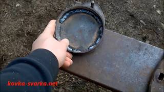 Оправка для гибки колец, кузнечное приспособление