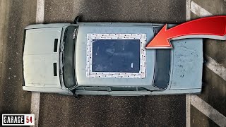 ПАНОРАМНАЯ КРЫША из ПЛАСТИКОВОГО ОКНА