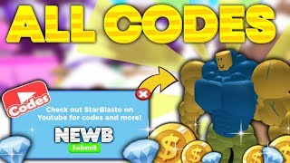 ALL WORKING CODES IN NOOB SIMULATOR 2! [ROBLOX]