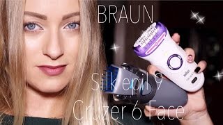 Эпилятор Braun Silk epil 9 обзор | Электробритва Braun Cruzer 6 Face как подарок парню
