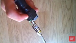 How to make Powerful Soldering Iron 12 volt