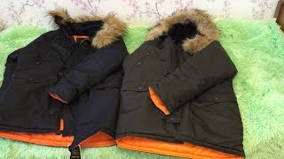 Сравнение двух Алясок: китайской реплики Alpha Industries с Алиэкспресс и зимней куртки Nord Storm
