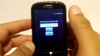 How to unlock T-mobile Huawei Comet U8150