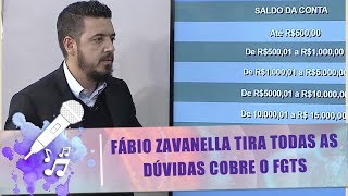 Fábio Zavanella tira todas as dúvidas cobre o FGTS - Mais Vida - 06/09/2019