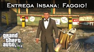 Entrega insana: Faggio! - Mina abandonada | 1ª pessoa! | GTA V Nova geração [PT-BR]