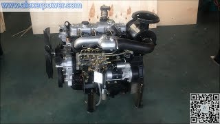 Isuzu 4JB1 Diesel Engine 25KW 1500rpm for 20kw Diesel Generator Set