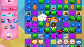 Candy Crush 2873 Hard Level Max boost strategy!