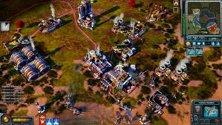 Playing With Randoms , C&C Red Alert 3 Online , 2v2 Vs Brutal Ai , Multiplayer Gameplay HD