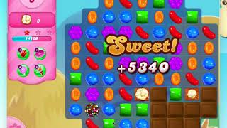 Candy Crush Saga Level 2881 solved - NO BOOSTERS !
