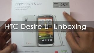 HTC Desire U Android Phone Unboxing & First Boot