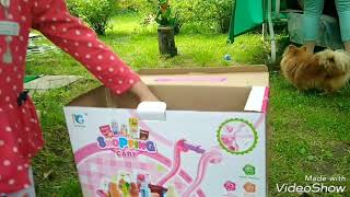 Shopcar. Собираем продуктовую тележку. Игрушка для девочек